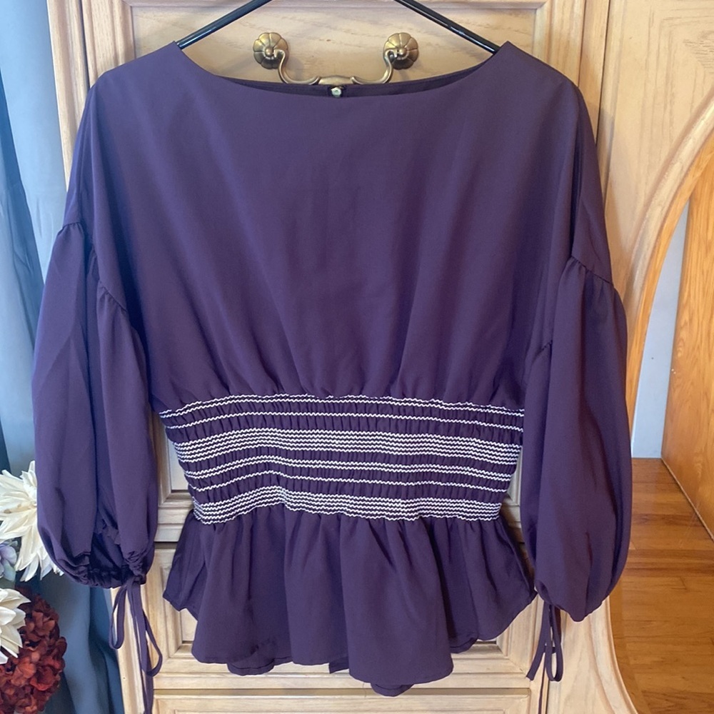 Peplum Top